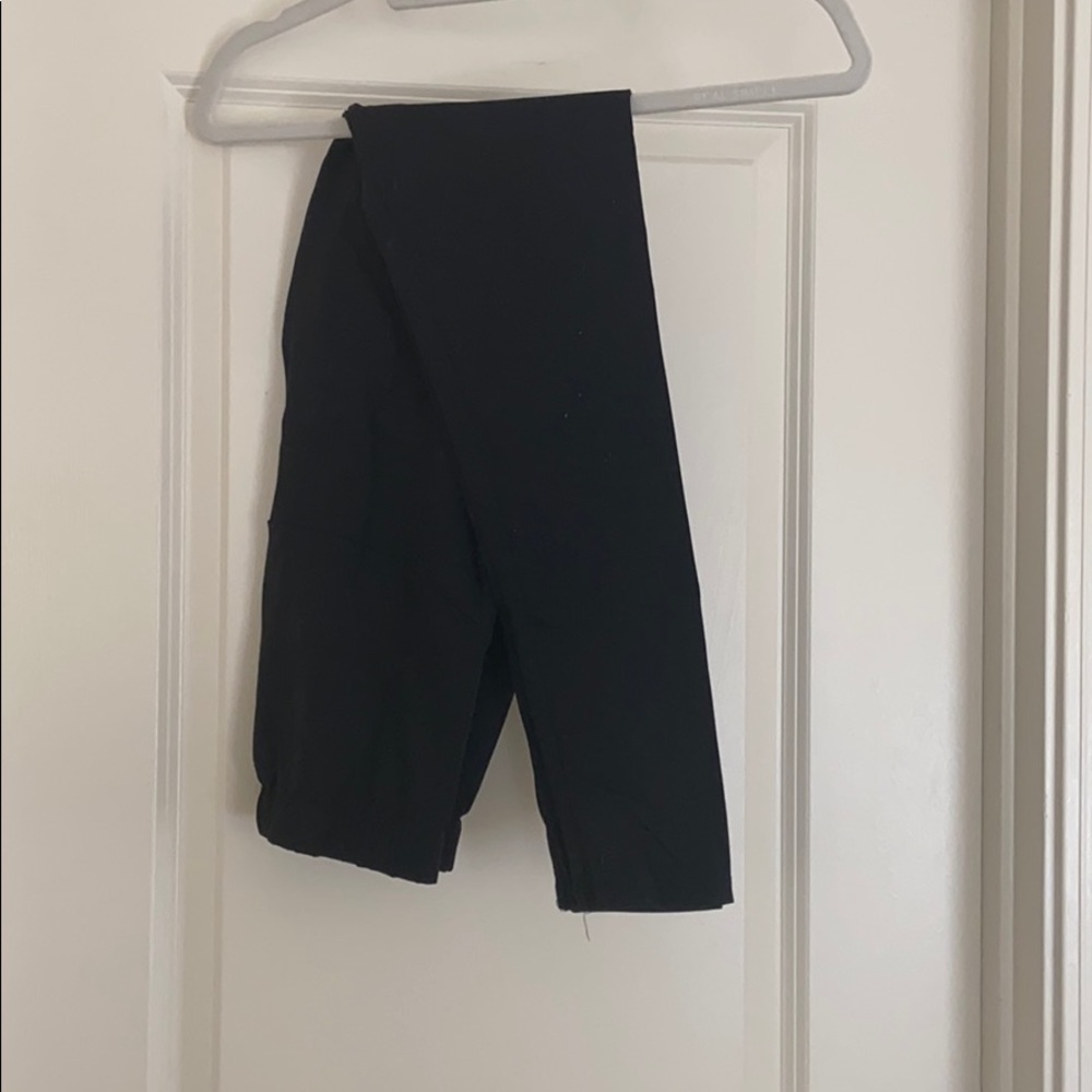 RUNE black maternity leggings
